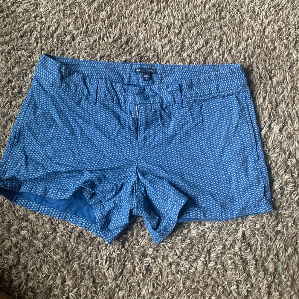 Blue Patterned Gap Hadley Women's Shorts